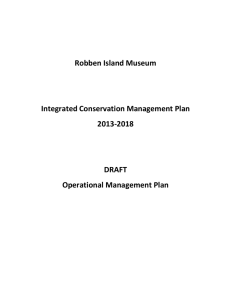 1 Operational Managment Plan DRAFT 16jan13