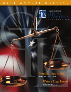 brochure as PDF - Connecticut Trial Lawyers Association