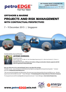 offshore & marine projects and risk management
