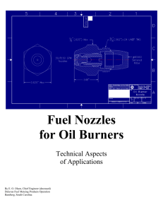 Fuel Nozzle For Oil Burners