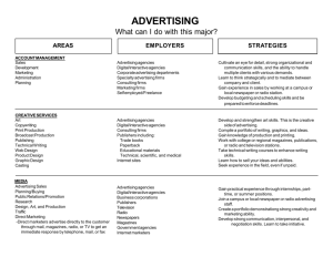 advertising - Lee University