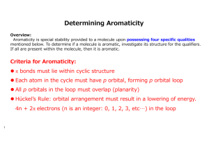 Determining Aromaticity