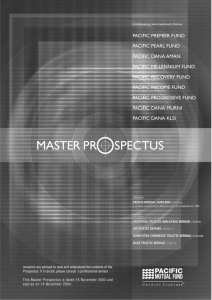 Master Prospectus