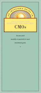 An Investor's Guide to CMO's
