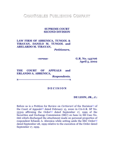 Law Firm of Abrenica, Tungol & Tibayan vs. CA