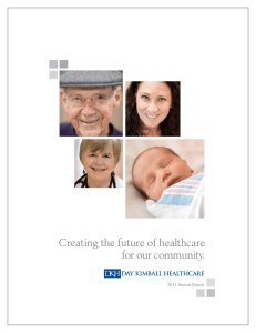 Creating the future of healthcare for our community.