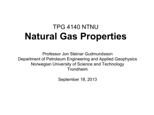Natural Gas Properties