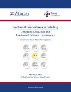 Emotional Connections in Retailing