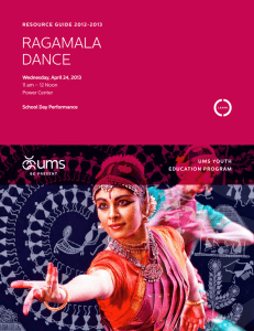 Ragamala Dance - University Musical Society