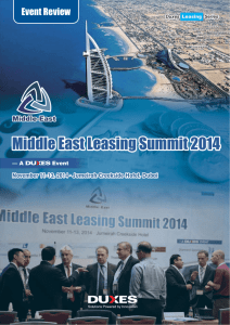 Middle East Leasing Summit 2014