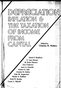 The Measurement of Economic Depreciation