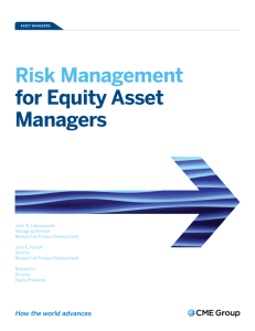 Risk Management for Equity Asset Managers