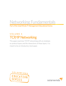 Networking Fundamentals