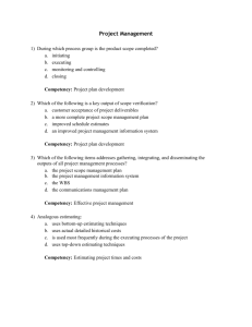 Project Management - FBLA-PBL