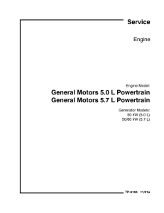 General Motors 5.0 L Powertrain General Motors 5.7