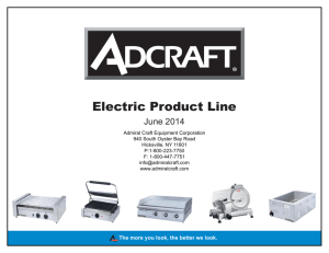 Electric Product Line