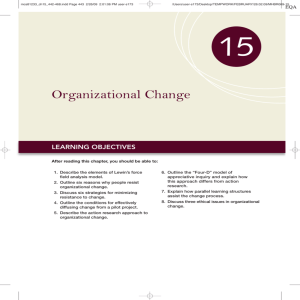 Organizational Change - Manajemen Files Narotama