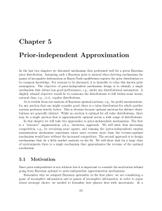 Chapter 5 Prior-independent Approximation