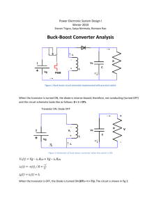 Buck-Boost Converter Analysis