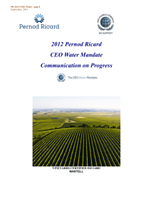 131018 PR CEO Water mandate