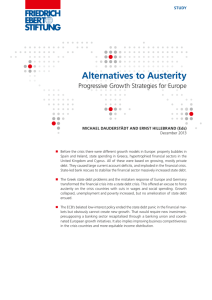 Alternatives to austerity : progressive growth strategies for Europe