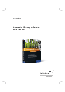 Production Planning and Control with SAP ERP - beck