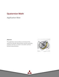 Quaternion Math