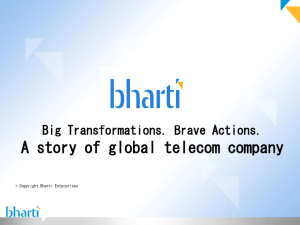 A story of global telecom company