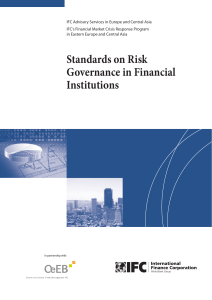 Standards on Risk Governance in Financial Institutions