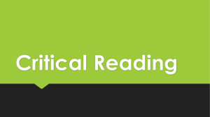 Critical Reading Review