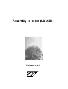 Assembly-to-order (LO-ASM)
