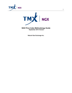 NGX Price Index Methodology Guide