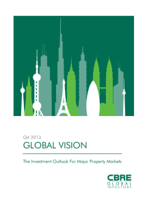 Q4 2013 GLOBAL VISION - CBRE Global Investors