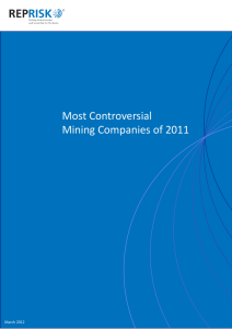 Most Controversial Mining Companies of 2011