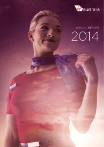 annual report - Virgin Australia