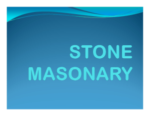 Ashlar masonry