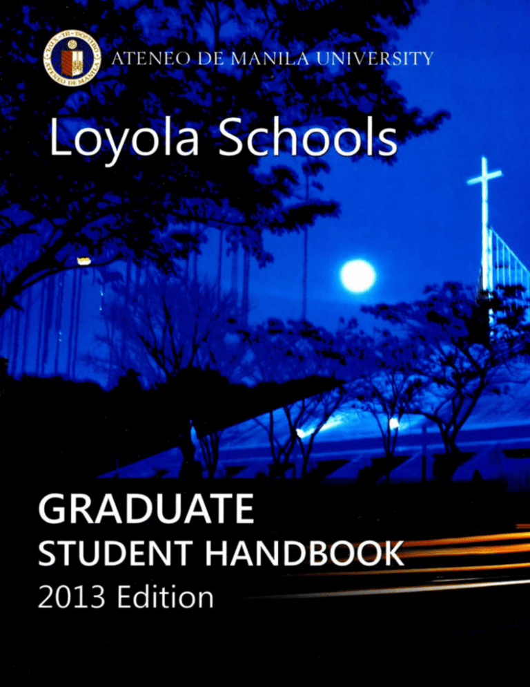 Graduate Student Handbook 2013