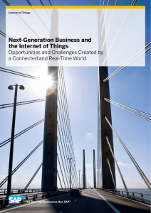 Next-Generation Business and the Internet of Things