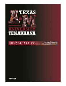 Catalog - Texas A&M University