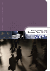 National Organised Crime Response Plan 2015–18