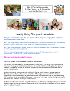Issue 1 2013 – Health Living Chiropractic Newsletter
