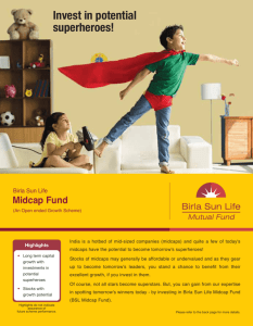 MidCap One Pager_English - Birla Sun Life Mutual Fund