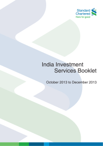 India Investment Services Booklet