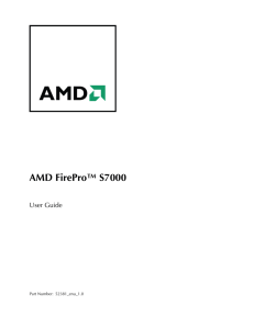 AMD FirePro S7000 User Guide