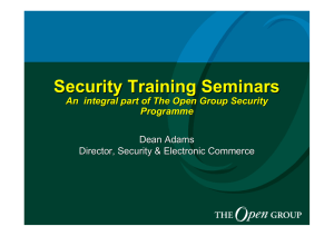 Security Training Seminars