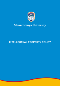 Intellectual Property Policy