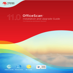 OfficeScan 11 - Online Help Center Home