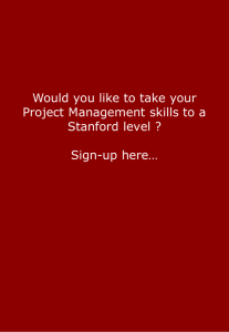 Stanford COURSES