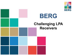 Challenging LPA Receivers