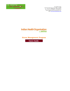 Users Guide - Indian Health Organisation